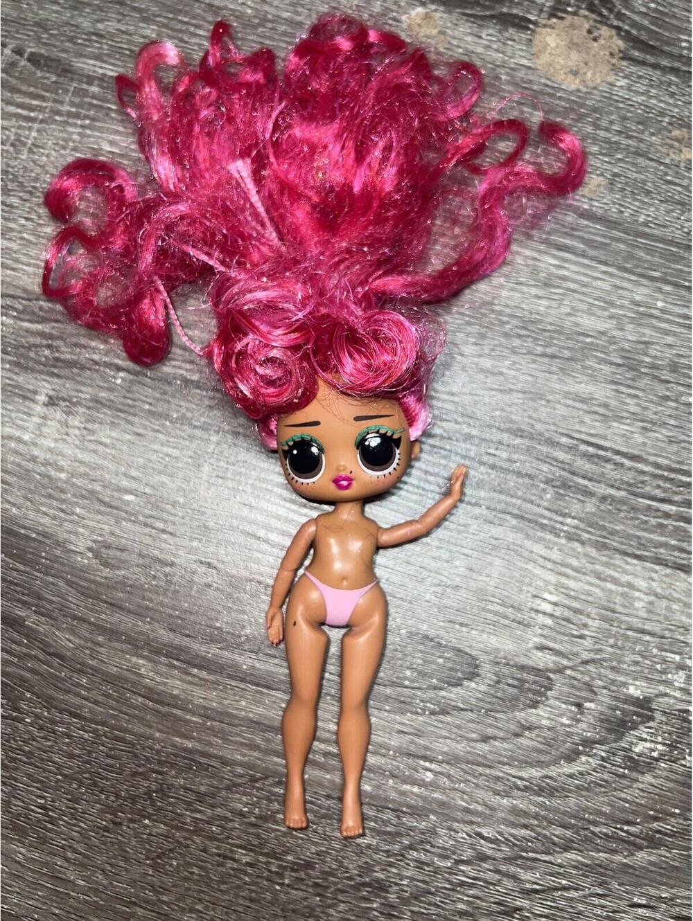 LOL Surprise Doll with Pink Curly Hair